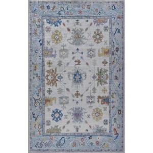 Momeni Karachi Ezekiel Machine Loomed Rug Ivory - 1 of 4