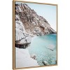 Amanti Art Ikaria Seychelles Beach by Bella Eve Canvas Wall Art Print Framed - 2 of 4