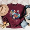 Turkey Patchwork Print - Women's Graphic Sweatshirt - 2 of 4
