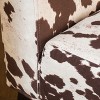 Set of 2 Kassi Cowhide Print Upholstered Accent Chair - Christopher Knight Home - 3 of 4