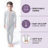 Rocky Kids Bodysuit Thermal Cozy Jumpsuit Pajamas, Unisex, One Piece Fleece Lined, for Boys & Girls, Long Sleeve (12 Months - 16 Years) - 2 of 4