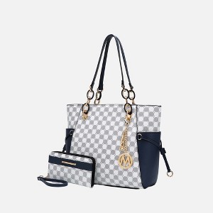 MKF Collection Xenia Circular Print Tote Bag with Wallet by Mia K - 1 of 4