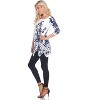 Women's Scoop Neck Printed Yanette Tunic Top - White Mark - image 2 of 3