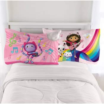 Gabby's Dollhouse Kids Bedding Plush Cuddle and Decorative Pillow Buddy