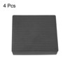 Unique Bargains Non-Slip Rubber Durable Furniture Cups Fit Sofa Bed Chair 4 Pcs - 3 of 4