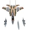 McDonnell Douglas F-15C Eagle Fighter Aircraft "173rd Fighter Wing" (2020) US Air National Guard 1/144 Diecast Model by JC Wings - 4 of 4