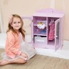 Olivia’s Little World Twinkle Stars 18” Dolls Closet with Hangers, Shelves, & Fabric Storage Bin - 3 of 4