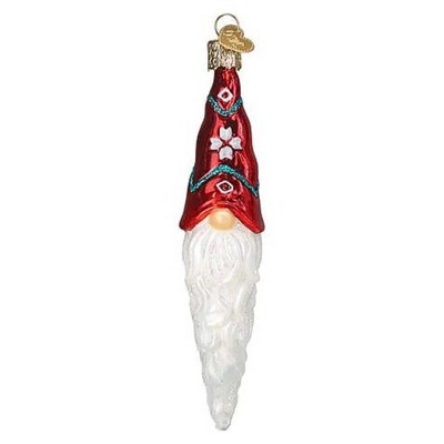 Old World Christmas 6.0 Inch Gnomecicle Frosty Season Blessing Good Luck Tree Ornaments