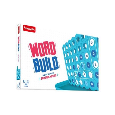 Livevie Word Build - 2 Player Word Building Strategy Game with Grid and Tray