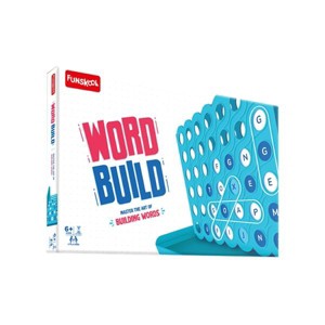 Livevie Word Build - 2 Player Word Building Strategy Game with Grid and Tray - 1 of 4