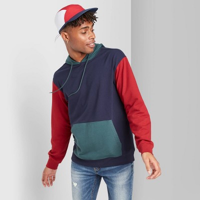 colorblock sweatshirt mens