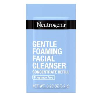 Neutrogena Gentle Foaming Facial Cleanser Refill - Fragrance Free - .23oz
