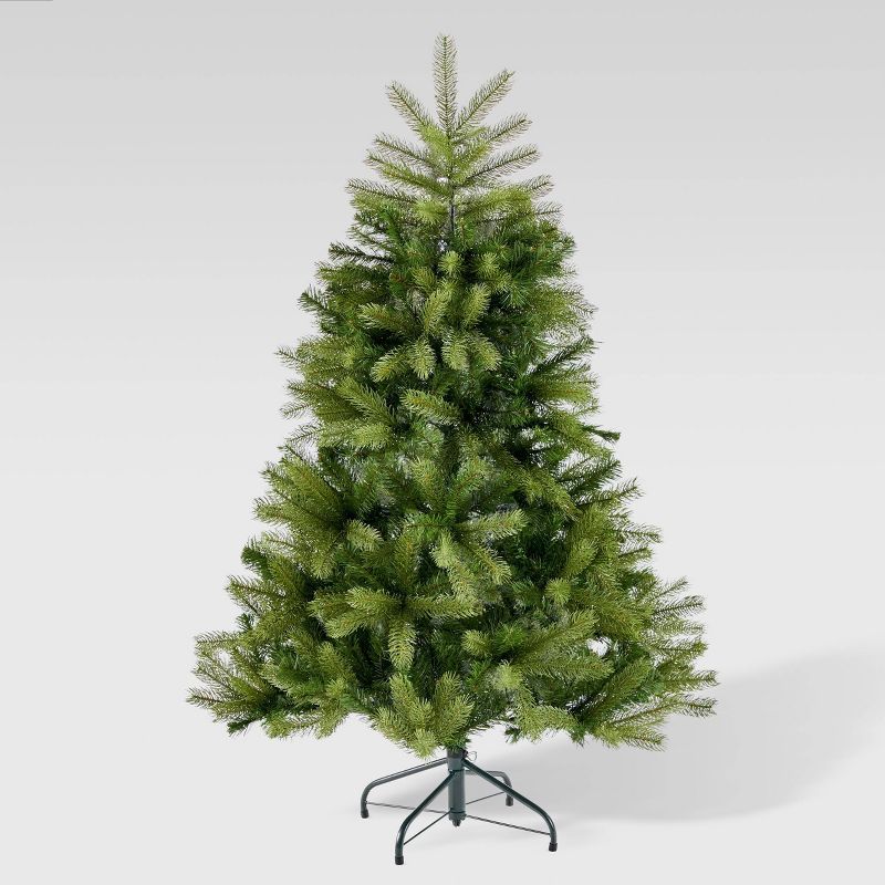 4.5ft Mixed Spruce Artificial Christmas Tree - Christopher Knight Home, 1 of 7