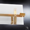 Urban Ambiance Luxury Contemporary Bathroom Vanity Light,  6.38"H x 30"W,  Brushed Bronze Finish, UHP2135 - 4 of 4