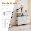 RISOKEYS Dresser for Bedroom with Fabric Drawers,TV Stand,Storage Cabinet,with Metal Frame and Wooden Top for Clothing, Closet,Guest Room, - 4 of 4