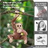 16-Piece Apes & Monkeys Figurine Set with Trees, Mini Animal Toys for Kids Parties, Gifts & School Projects - 3 of 4