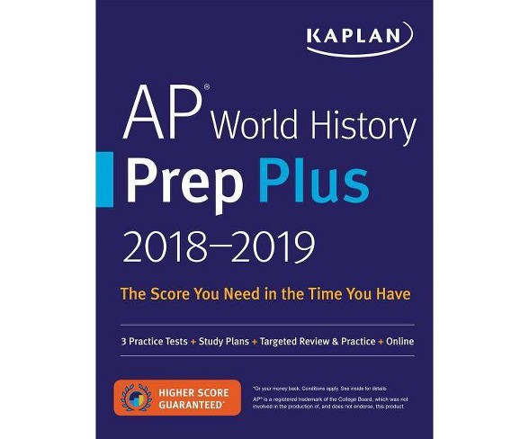 AP World History Prep Plus 2018-2019 - (Kan Test Prep)(Paperback)