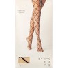 Women's Floral Net Tights - A New Day™ Black 1x/2x : Target