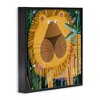 Stupell Industries Tiger in Tropical Jungle Kids' Safari Animal Black Framed Giclee Art - 3 of 4