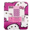 The Northwest Company Sanrio Hello Kitty Whiskers And Bows Throw ...