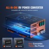 VEVOR RV Converter,55 Amp, 110V AC to 12V DC RV Power Converter Battery Charger with 4 Stage Smart Charging 13V to 16.5V Adjustable Operating, Black - 3 of 4