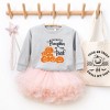 The Juniper Shop Cutest Pumpkin In The Patch Glitter Youth Ultra-Soft Graphic Sweatshirt - 2 of 3