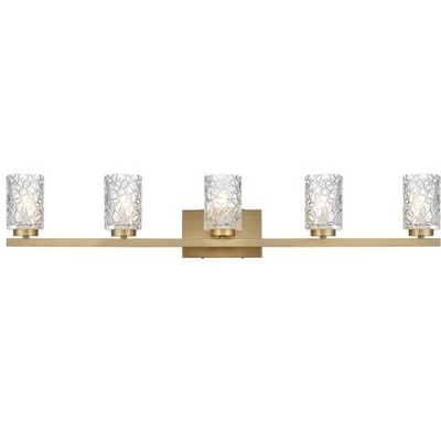 Elegant Lighting Cassie 41 inch Wall Sconce in Satin Gold