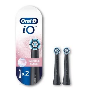 Oral-B iO Gentle Care Replacement Brush Heads - Black - 2ct : Target
