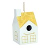 Assorted Ceramic Bird House Decorations – Hanging Garden Set of 3 by Melrose - 4 of 4