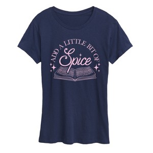 Women's - Instant Message - Add A Little Bit Of Spice Short Sleeve Graphic T-Shirt - 1 of 4