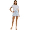 Jacyln Womens 2 Pack of Pajama Shorts - 2 of 4