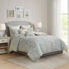 Gracie Mills Christi 3-Piece Paisley Cotton Duvet Cover Set - 2 of 4