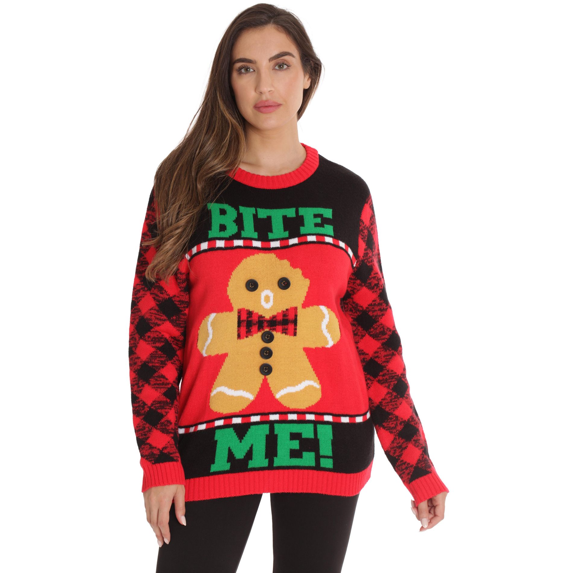 #followme Womens Ugly Christmas Sweater - Sweaters for Women