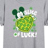 Women's - Disney - Slice Of Luck Oversized Graphic T-Shirt - 2 of 4