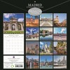 The Gifted Stationery 2025 Square Wall Calendar, Madrid, 16-Month Passport Collection Theme with 180 Reminder Stickers(12x12 In) - 4 of 4