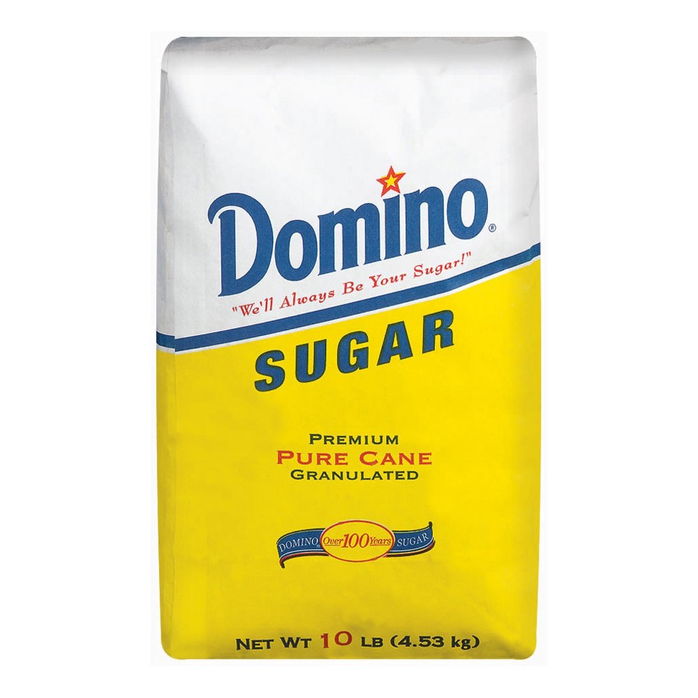 UPC 049200047545 product image for Domino Premium Pure Cane Granulated Sugar 10-lb. | upcitemdb.com