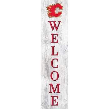 NHL Calgary Flames 48" Welcome Leaner