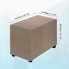Unique Bargains Polyester Rectangular Stretchy Elastic Stool Cover - 2 of 4