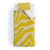 Deny Designs Angela Minca Abstract Lines Yellow Twin/Twin XL Duvet and Sham Set (2-3pc Set) - 2 of 4