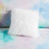 Sapphtopaz Washable Watercolor Tie Dye Comforter Set with Fur Decorative Pillow, Twin Sheet Set, Quilts Twin Size - 2 of 4