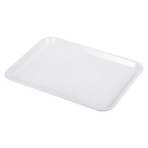 Unique Bargains Plastic Rectangle Reusable Fast Food Dining Areas Serving Trays - 1 of 4