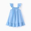 PATPAT 3pk Multipack Girl Toddler Dresses Sleeveless Strawberry Pineapple Fruits Polka Dots Casual Ruffle Cute Dresses - 4 of 4