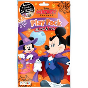 Bendon Halloween Mickey and Friends Lic Play Packs Coloring Books - 1 of 3