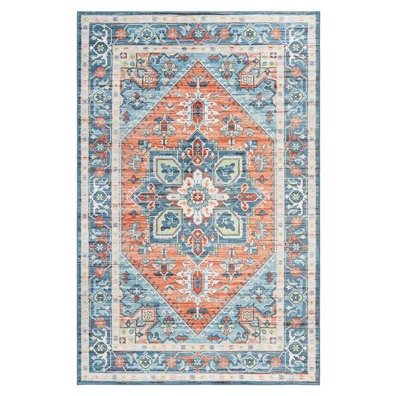 Boho Area Rug Thick Throw Rug Plush Rug Fuzzy Rugs Bedroom Living Room Carpet Accent Rugs Vintage Rugs, 2 of 9