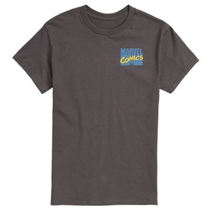 Men's - Marvel - Wolverine Grunge Short Sleeve Graphic T-Shirt - 1 of 4