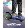 Mastgoal 6.5in Self Balancing Scooter -500W All Terrain Scooter with LED Lights & Bluetooth Speaker, Max Load 176lbs, for Ages 6-12 Kids - 2 of 4