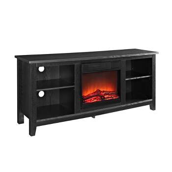 Ackerman Modern Transitional Fireplace TV Stand for TVs up to 65" - Saracina Home
