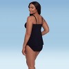 Trimshaper Women's Maddie Square Neck Tankini Swimsuit Top - 2 of 3
