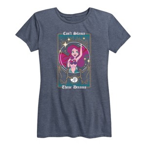 Women's - Disney Princess - Ariel Can't Silence These Dreams Short Sleeve Graphic T-Shirt - 1 of 4