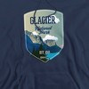 Men's Glacier National Park Illustrated Landscape Pull-Over Hoodie - 2 of 4